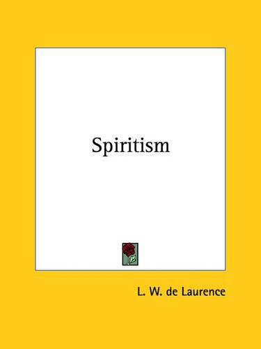 Cover image for Spiritism