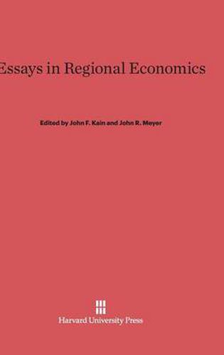 Essays in Regional Economics