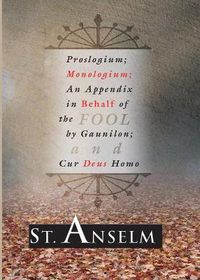 Cover image for Proslogium; Monologium;