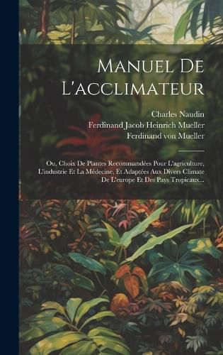 Cover image for Manuel De L'acclimateur