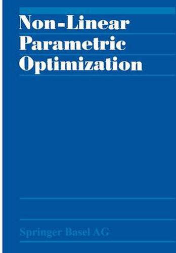 Cover image for Non-Linear Parametric Optimization