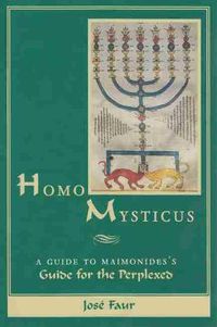 Cover image for Homo Mysticus: A Guide to Maimonides's Guide for the Perplexed