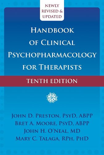 Cover image for Handbook of Clinical Psychopharmacology for Therapists (Tenth Edition)