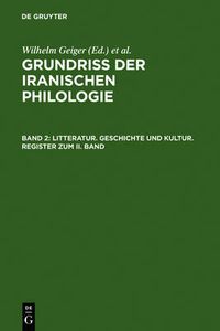 Cover image for Litteratur, Geschichte Und Kultur, Register Zum II. Band