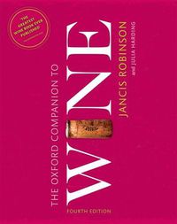 Cover image for The Oxford Companion to Wine