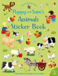 Cover image for Poppy and Sam's Animals Sticker Book