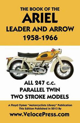 Cover image for Book of the Ariel Leader and Arrow 1958-1966