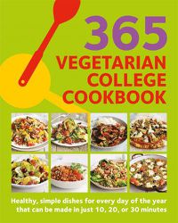 Cover image for 365 Vegetarian College Cookbook