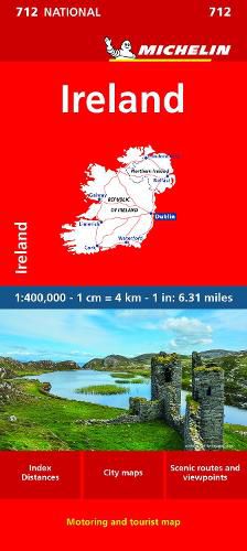 Cover image for Michelin Ireland Map 712