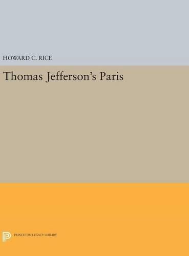 Cover image for Thomas Jefferson's Paris