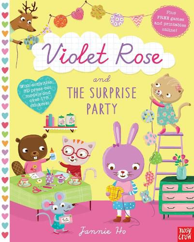 Violet Rose and the Surprise Party Sticker Activity Book