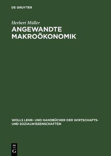 Cover image for Angewandte Makrooekonomik