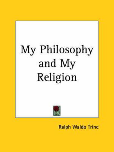 Cover image for My Philosophy