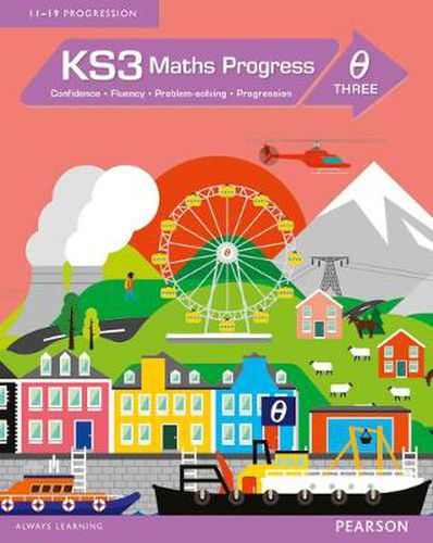 Cover image for KS3 Maths Progress Student Book Theta 3