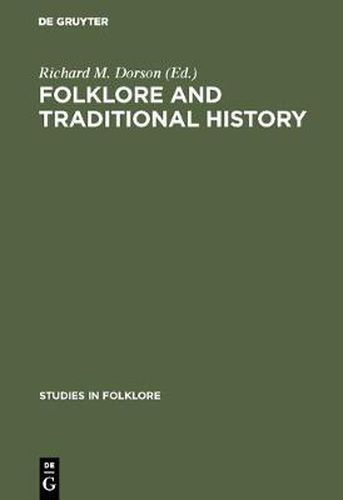 Cover image for Folklore and traditional history