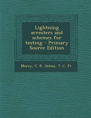Cover image for Lightning Arresters and Schemes for Testing