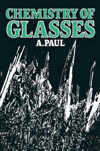 Cover image for Chemistry of Glasses