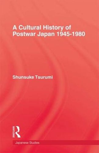 Cover image for Cultural History Of Postwar Japa