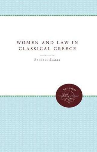 Cover image for Women and Law in Classical Greece