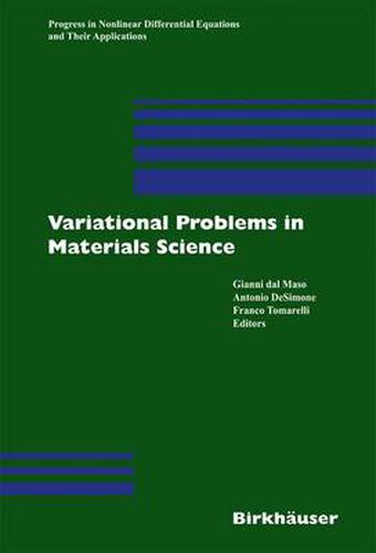 Cover image for Variational Problems in Materials Science