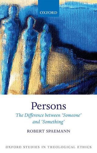 Cover image for Persons: The Difference between "Someone' and "Something