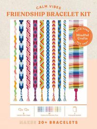 Cover image for Mindful Crafts: Calm Vibes Friendship Bracelet Kit