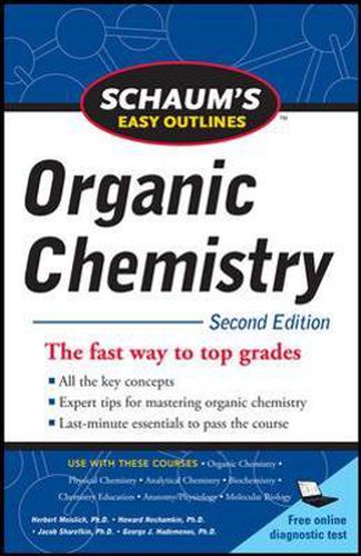 Cover image for Schaum's Easy Outline of Organic Chemistry, Second Edition