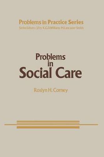 Cover image for Problems in Social Care