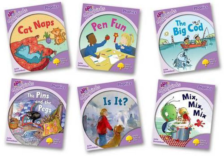 Cover image for Oxford Reading Tree: Stage 1+: More Songbirds Phonics: Pack (6 Books, 1 of Each Title, Including Free Teaching Notes)