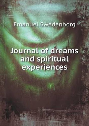 Cover image for Journal of dreams and spiritual experiences