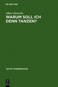 Cover image for Warum soll ich denn tanzen?