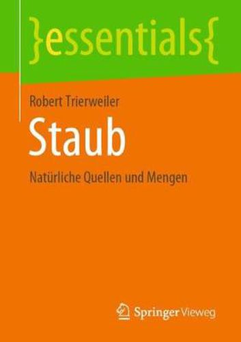 Cover image for Staub: Naturliche Quellen und Mengen