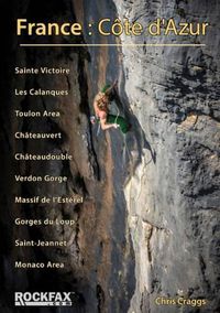 Cover image for France: Cote d'Azur: Rockfax Rock Climbing Guide