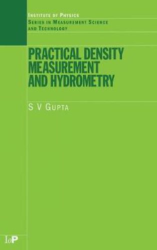 Cover image for Practical Density Measurement and Hydrometry