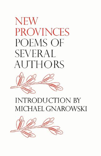 Cover image for New Provinces: Poems of Several Authors