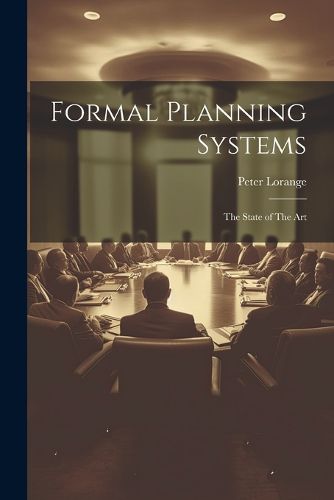 Cover image for Formal Planning Systems