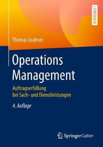 Cover image for Operations Management: Auftragserfullung bei Sach- und Dienstleistungen