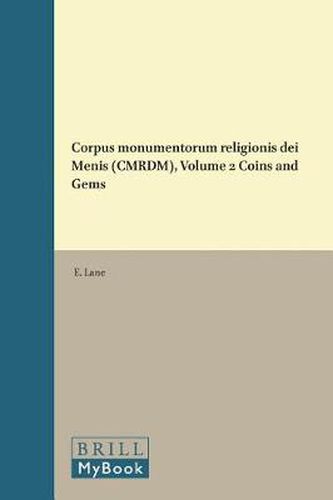 Cover image for Corpus monumentorum religionis dei Menis (CMRDM), Volume 2 Coins and Gems