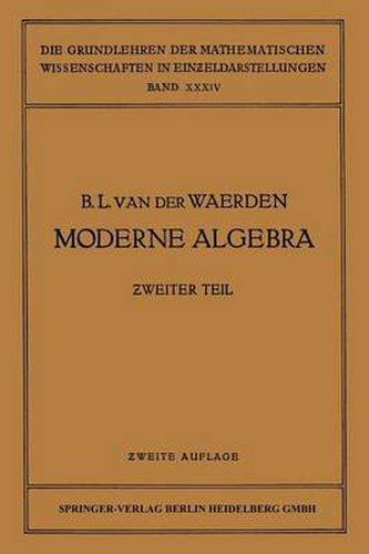 Moderne Algebra