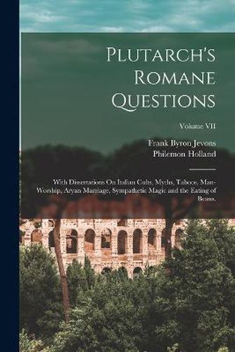 Plutarch's Romane Questions