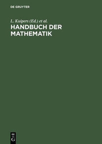 Cover image for Handbuch der Mathematik