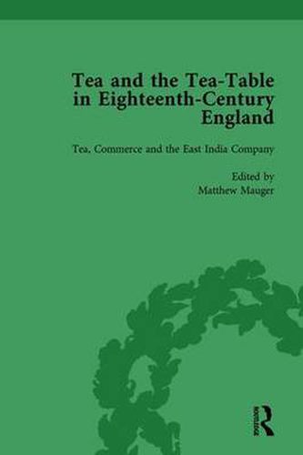 Cover image for Tea and the Tea-Table in Eighteenth-Century England Vol 3