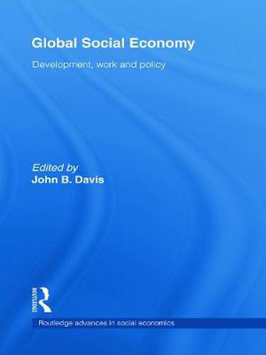 Cover image for Global Social Economy: Development, work and policy