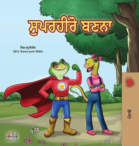 Cover image for Being a Superhero (Punjabi Book for Kids -India)