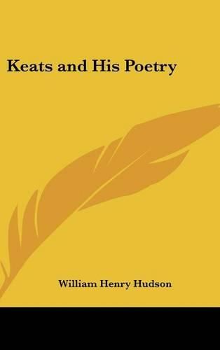 Cover image for Keats and His Poetry