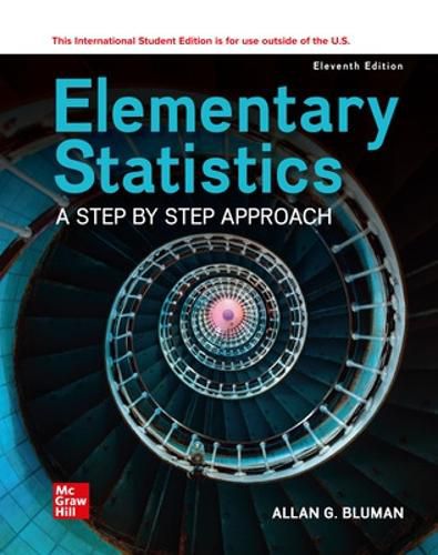 Cover image for ISE Elementary Statistics: A Step By Step Approach