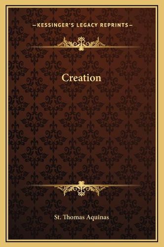 Cover image for Creation