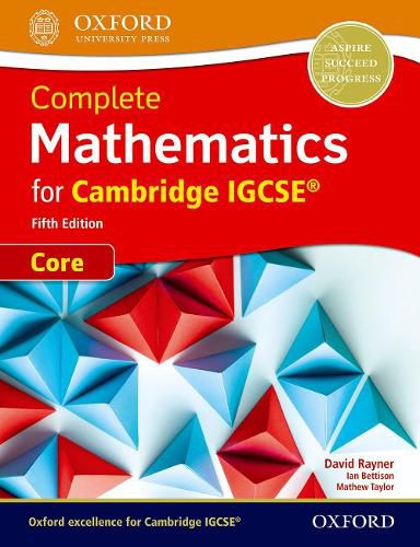 Complete Mathematics for Cambridge IGCSE (R) Student Book (Core)