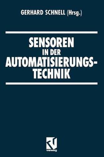 Cover image for Sensoren in Der Automatisierungstechnik