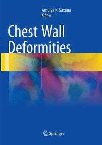 Cover image for Chest Wall Deformities